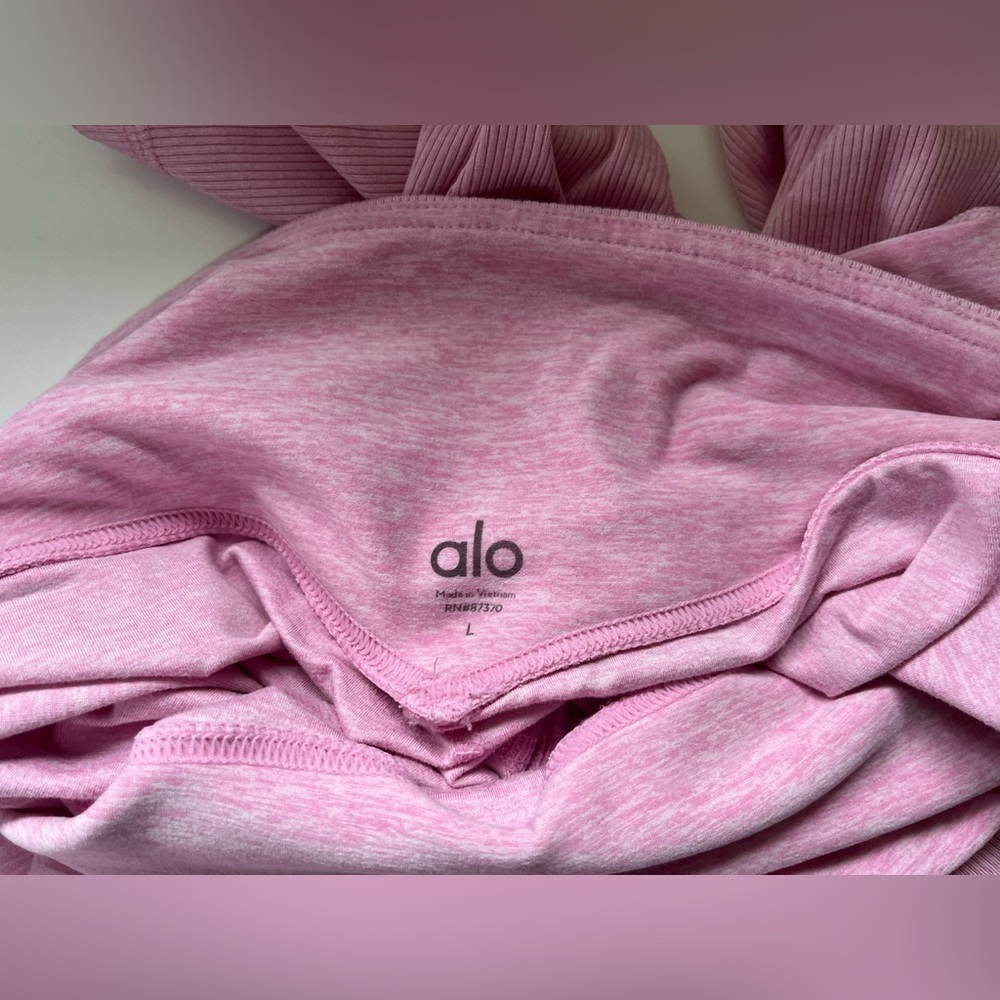 ALO Yoga High-Waist Alosoft Goddess Legging L  (12/14) - Picture 10 of 12